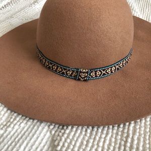 Floppy wide brim hat